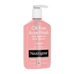 Neutrogena Oil-Free Salicylic Acid Pink Grapefruit Pore Cleansing Acne Wash and Facial Cleanser with Vitamin C, 9.1 fl. oz - Image 7