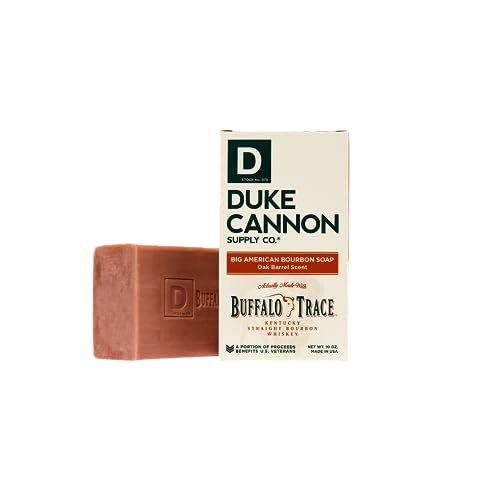 Duke Cannon Supply Co. Big Ass Brick of Soap - Superior Grade, Extra Large Men's Bar Soap with Masculine Scents, Body Soap, All Skin Types, 10 oz