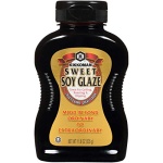 Kikkoman – Sweet Soy Glaze Great for Grilling, Roasting & Dipping - Low Sodium & No Fat - Kosher certified, Gluten-Free & All-Purpose Seasoning Dishes – Sealed Packed Bottle - 11.8 oz (Pack of 9)