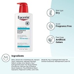 Eucerin Intensive Repair Body Lotion, Lotion for Very Dry Skin, 16.9 Fl Oz Pump Bottle - Image 2