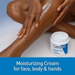 CeraVe Moisturizing Cream | Body and Face Moisturizer for Dry Skin | Body Cream with Hyaluronic Acid and Ceramides | Hydrating Moisturizer | Fragrance Free Non-Comedogenic | 19 Ounce - Image 13