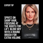 TRESemmé One Step 5-in-1 Volumizing Hair Styling Mist 2 Count For Fine Hair Hair Care Product for Soft, Weightless Volume 8 oz - Image 3