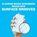 Mr. Clean Magic Eraser, Extra Durable Pro Version, Shoe, Bathroom, and Shower Cleaner, 5X Stronger Last Longer Cleaning Pads with Durafoam, 10 Count - Image 3