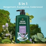 Irish Spring 5 in 1 Body Wash for Men, Men's Body Wash, Smell Fresh and Clean for 24 Hours, Conditions and Cleans Body, Face, and Hair, Made with Biodegradable Ingredients, 30 Oz Pump - Image 9
