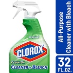 Clorox Clean-Up All Purpose Cleaner with Bleach, Original, 32 Ounce Disinfecting Bathroom Cleaner, Bleach Free, 30 Ounce - Image 4