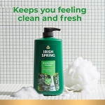 Irish Spring Men's Body Wash Pump, Original Clean Body Wash for Men, Smell Fresh and Clean for 24 Hours, Cleans Body, Hands, and Face, Made with Biodegradable Cleansing Ingredients, 30 Oz Pump - Image 5