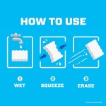 Mr. Clean Magic Eraser, Extra Durable Pro Version, Shoe, Bathroom, and Shower Cleaner, 5X Stronger Last Longer Cleaning Pads with Durafoam, 10 Count - Image 4