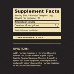 Optimum Nutrition Micronized Creatine Monohydrate Powder, Unflavored, Keto Friendly, 120 Servings (Packaging May Vary) - Image 7