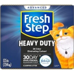 Fresh Step Clumping Cat Litter, Heavy Duty Advanced, Long Lasting 30-Day Odor Control with Odor Eliminating Carbon, 17.5 lb - Image 2