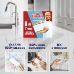 Mr. Clean Magic Eraser, Extra Durable Pro Version, Shoe, Bathroom, and Shower Cleaner, 5X Stronger Last Longer Cleaning Pads with Durafoam, 10 Count - Image 7