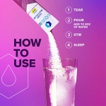 Liquid I.V.® Hydration Multiplier® +Sleep - Blueberry Lavender - Electrolyte Powder Drink Mix Packets | Convenient Single-Serving Sticks | Non-GMO |1 Pack (10 Servings) - Image 7