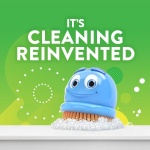 Scrubbing Bubbles Toilet Gel Stamps, Fresh Gel Toilet Cleaning Stamps, Helps Keep Toilet Clean and Helps Prevent Limescale & Toilet Rings, Rainshower Scent, 1 Dispenser with 24 Stamps - Image 4