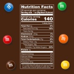 M&M'S Milk Chocolate Candies, Milk Chocolate, 38 Oz Bag - Image 2