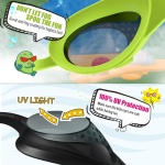 OutdoorMaster Kids Swim Goggles 2 Pack - Quick Adjustable Strap Swimming Goggles for Kids - E - Image 4