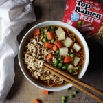 Nissin Top Ramen Noodle Soup, Beef, 3 Ounce (Pack of 24) - Image 5