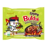 Samyang Buldak Jjajang Korean Spicy Hot Chicken Stir-Fried Noodles 4.94oz (Pack of 5) - Image 6