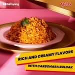 Samyang Carbo Buldak Nuclear Fire Fried Super Hot Spicy Noodle 5/pack - Image 5