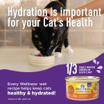 Wellness Complete Health Grilled, Adult Wet Cat Food, Natural, Protein-Rich, Grain-Free, Canned, 3 Ounce, 12 Pack, (Tuna, Mackerel & Shrimp Entrée Recipe) - Image 4
