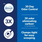 Fresh Step Clumping Cat Litter, Heavy Duty Advanced, Long Lasting 30-Day Odor Control with Odor Eliminating Carbon, 17.5 lb - Image 9