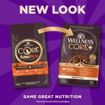 Wellness CORE+ Dry Dog Food with Freeze Dried Pieces, Grain Free, High Protein, Natural, Original Turkey & Chicken Recipe, (20-Pound Bag) - Image 9