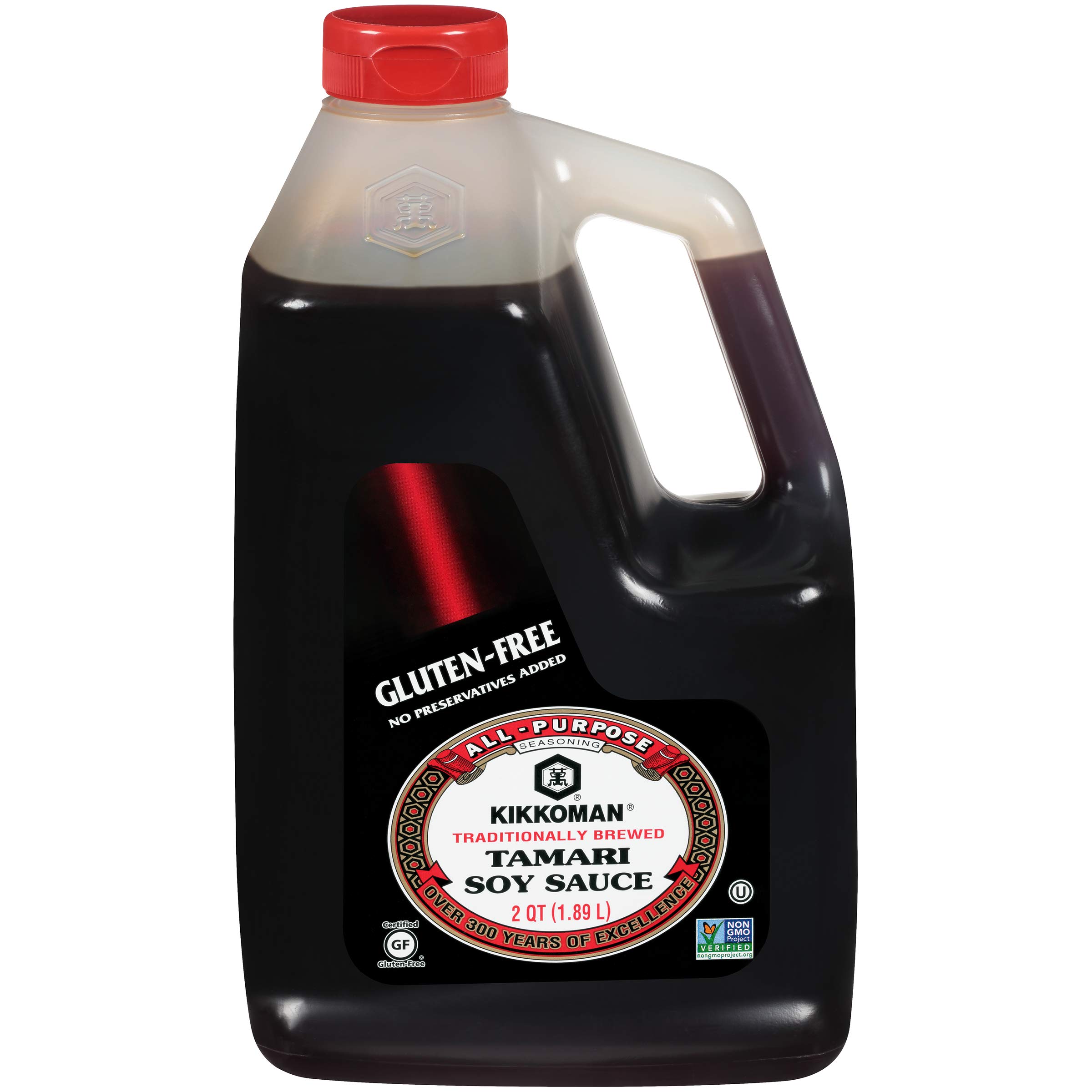 Kikkoman Tamari Gluten Free Soy Sauce, 0.5 Gallon