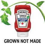 Heinz Tomato Ketchup with No Sugar Added, 13 oz Bottle - Image 9