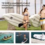 OutdoorMaster Shark High Pressure SUP Pump - Electric Air Pump with 20 PSI Active Cooling System Dual Stage Inflation & Auto-Off for Inflatable Paddle Board, Boats, Water Sports -2nd Gen - Image 2