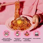 Samyang Carbo Buldak Nuclear Fire Fried Super Hot Spicy Noodle 5/pack - Image 7